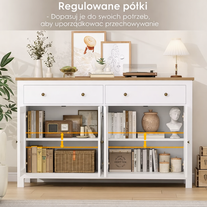 Elegancki Kredens Skandynawski.