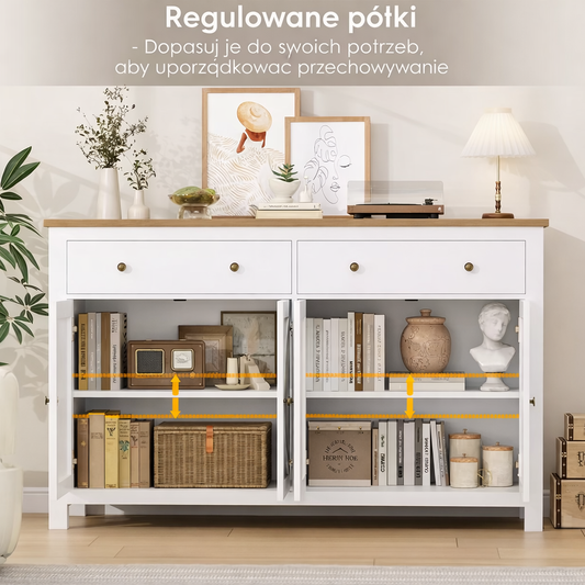 Elegancki Kredens Skandynawski.