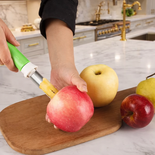 Ręczna Drylownica do Owoców. Szybki Wydrążacz Stalowy