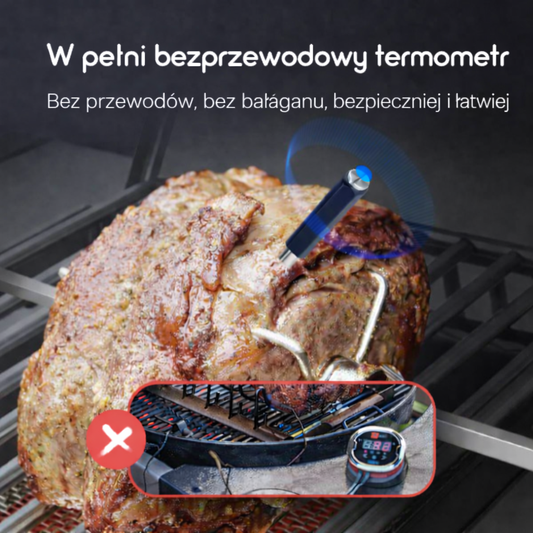 GrillSense BT – Bezprzewodowa Sonda do Steków. Termometr Smart z Aplikacją