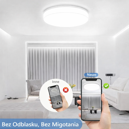 Nowoczesny Plafon Sufitowy LED – Minimalistyczna Lampa z Akrylu