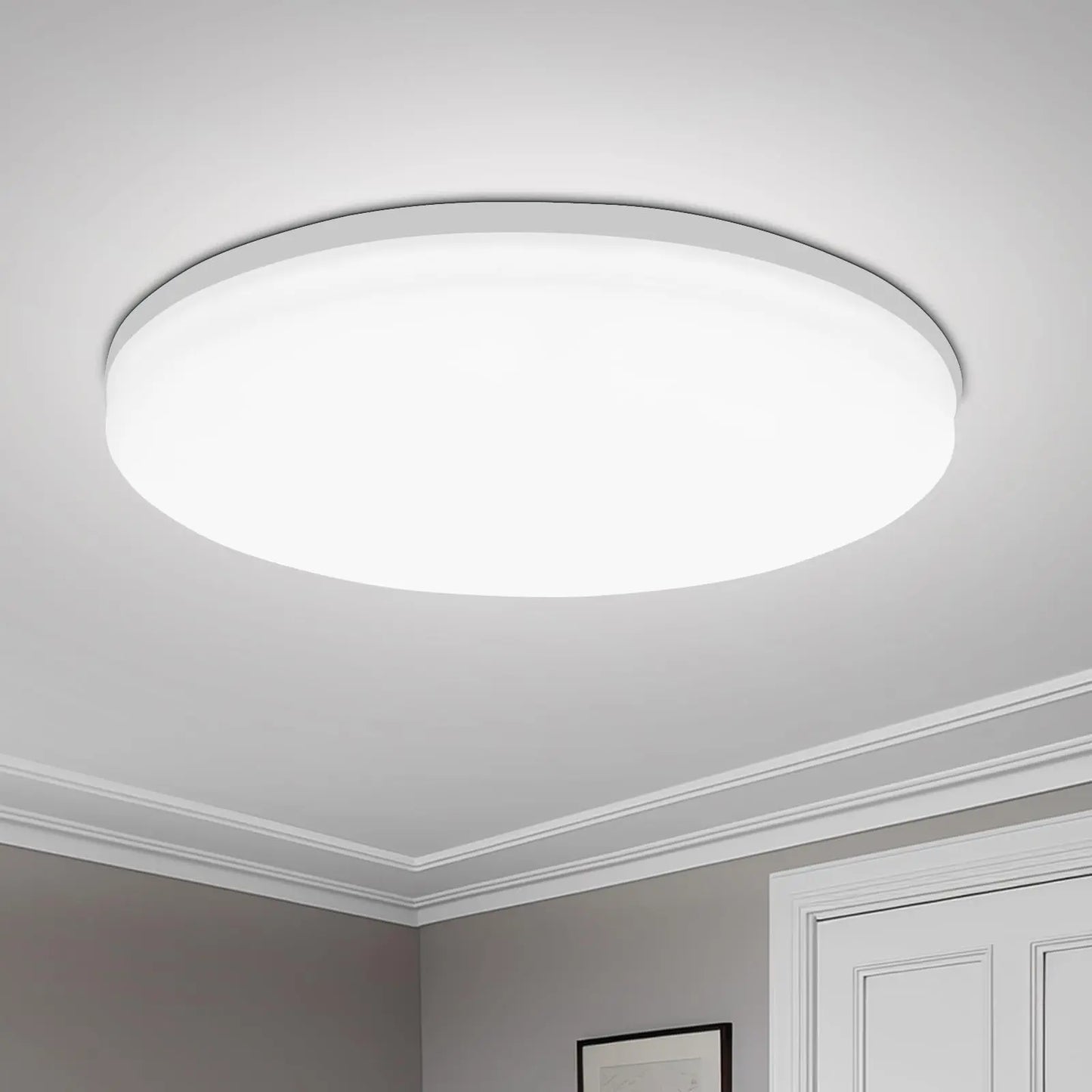 Nowoczesny Plafon Sufitowy LED – Minimalistyczna Lampa z Akrylu