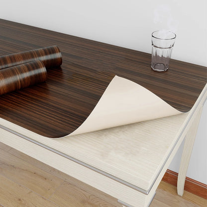 Okleina meblowa drewnopodobna 5m. Wodoodporna tapeta samoprzylepna do renowacji szaf i drzwi.