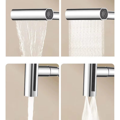 Nowoczesna Bateria Zlewozmywakowa Polerowana. Elastyczny Kran do Kuchni