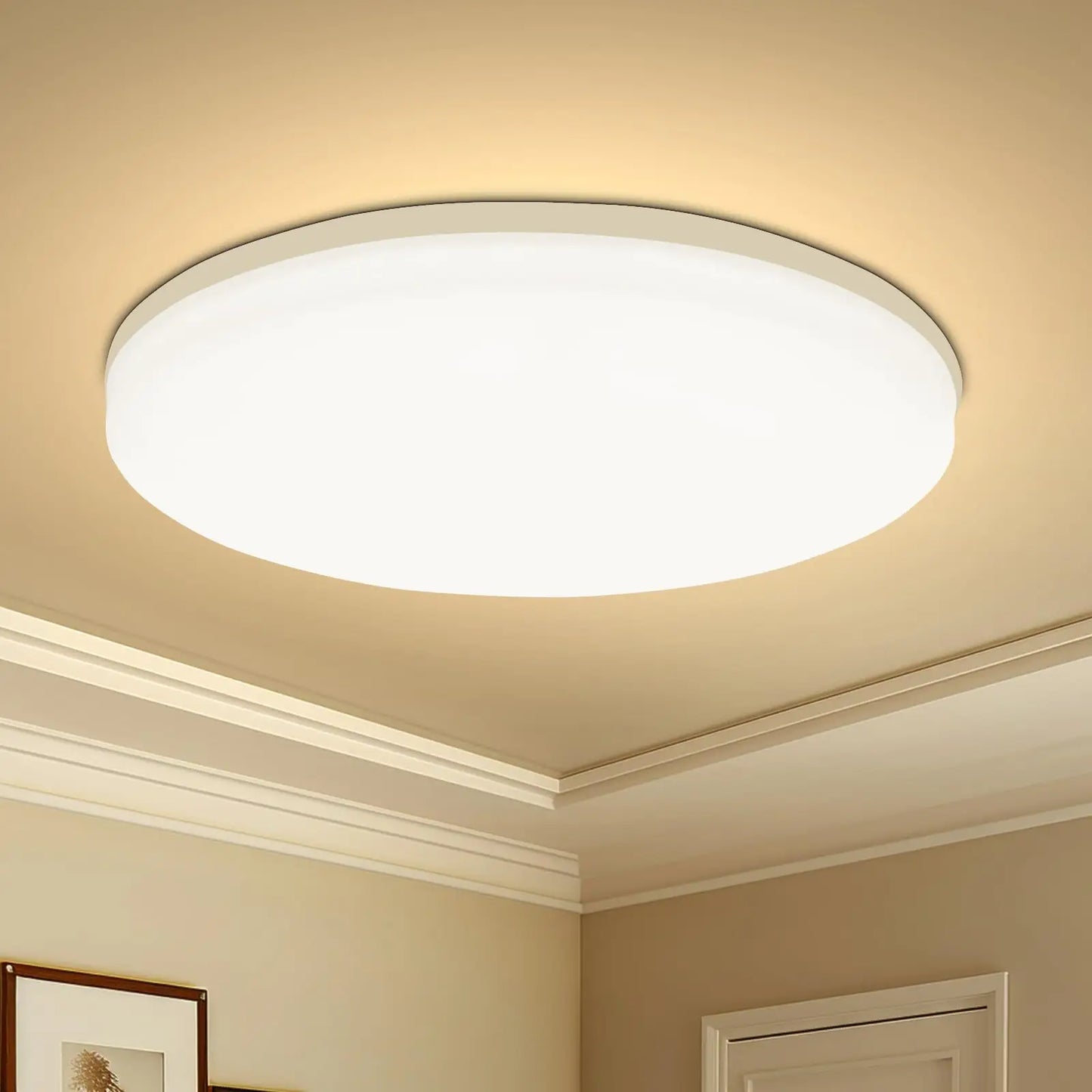 Nowoczesny Plafon Sufitowy LED – Minimalistyczna Lampa z Akrylu