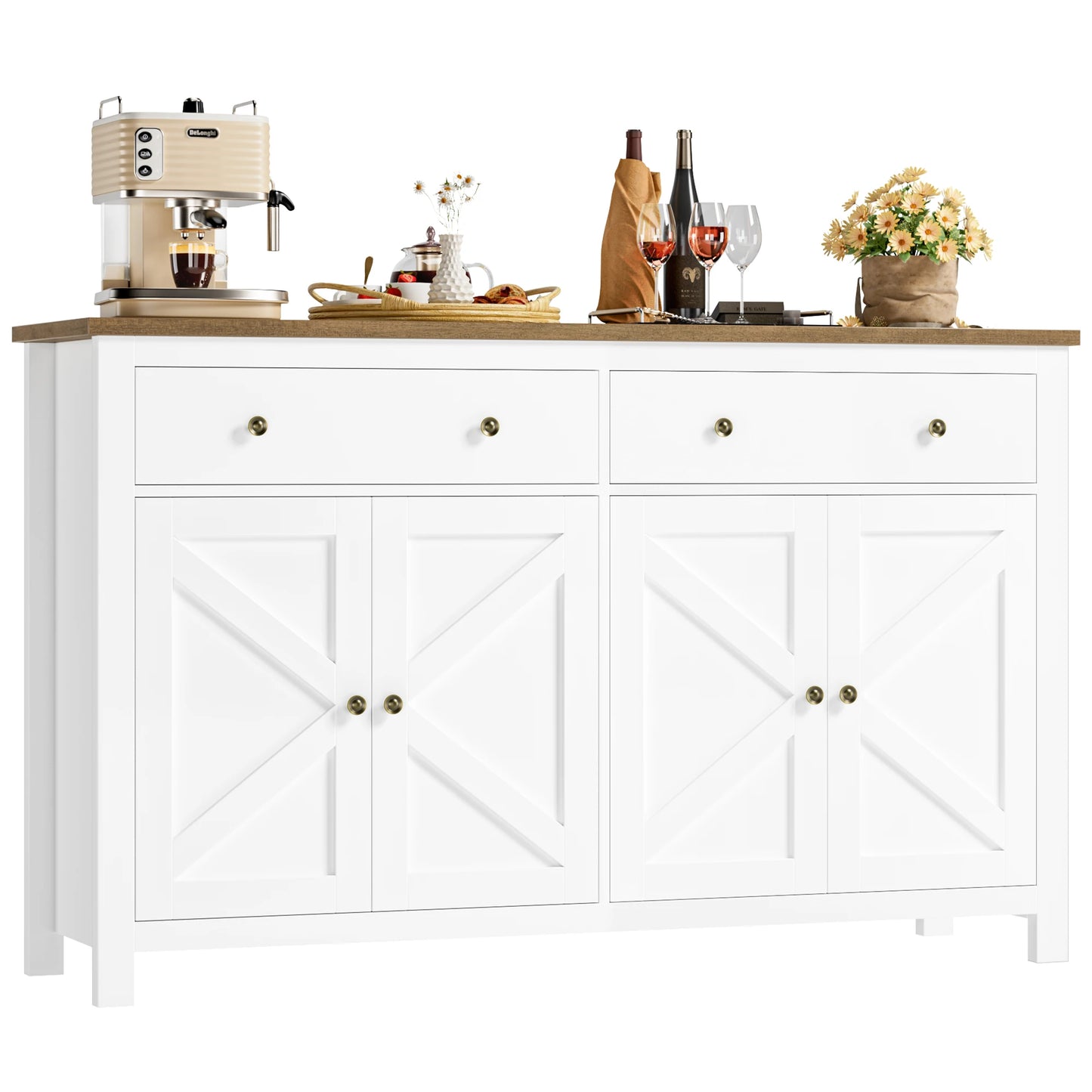 Elegancki Kredens Skandynawski.